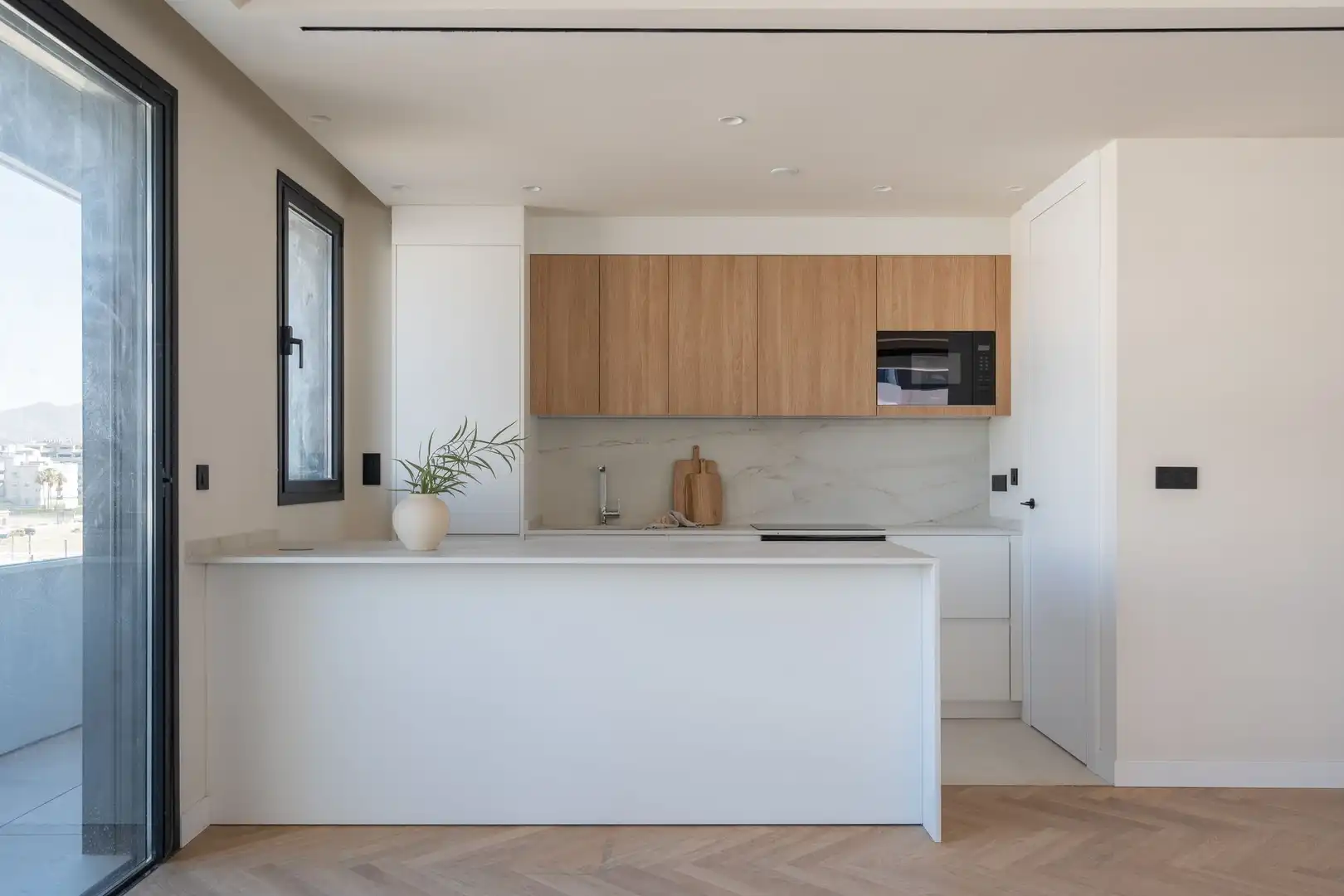 Cuina de Apartament en venda en Málaga amb Terrassa i Balcó