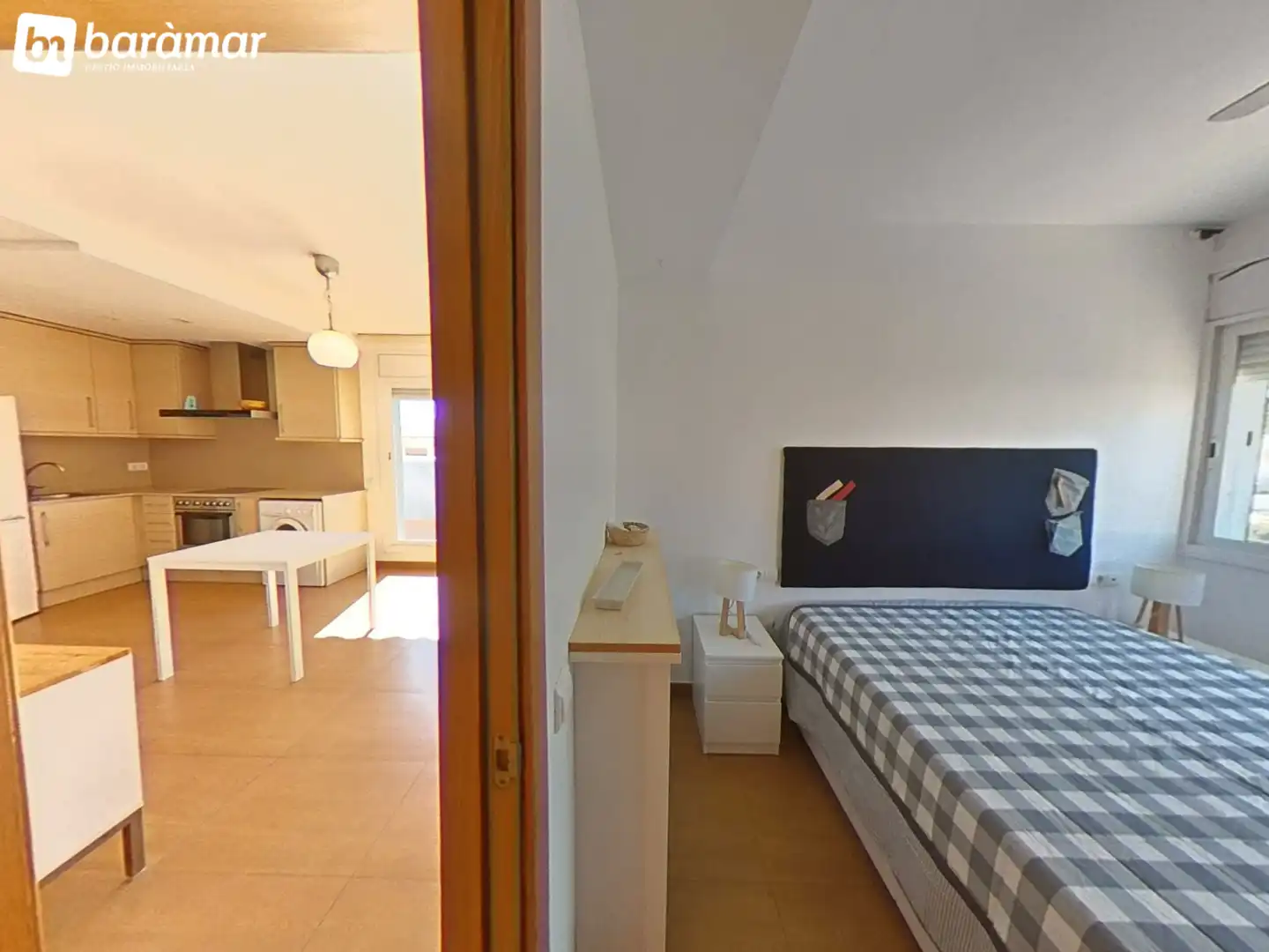 Bedroom of Attic for sale in Roda de Berà  with Air Conditioner, Heating and Terrace
