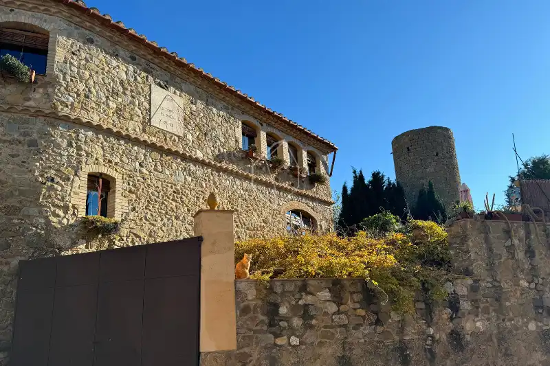 Vista exterior de Casa o xalet en venda en La Tallada d'Empordà amb Terrassa, Traster i Piscina comunitària