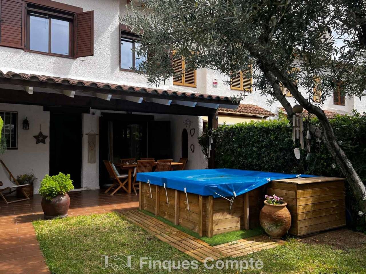 Garden of Single-family semi-detached for sale in Roda de Berà  with Air Conditioner, Private garden and Terrace