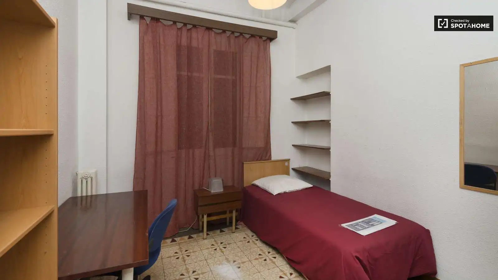 Habitación de Piso para compartir en Madrid con Aire acondicionado, Calefacción y Terraza