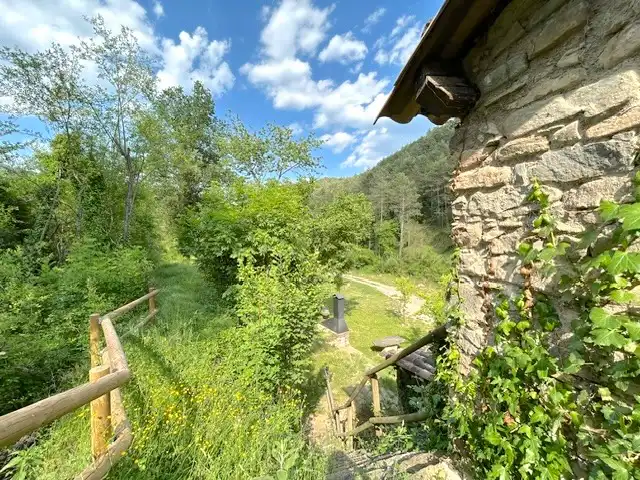 Jardí de Finca rústica en venda en Borredà amb Calefacció, Jardí privat i Terrassa