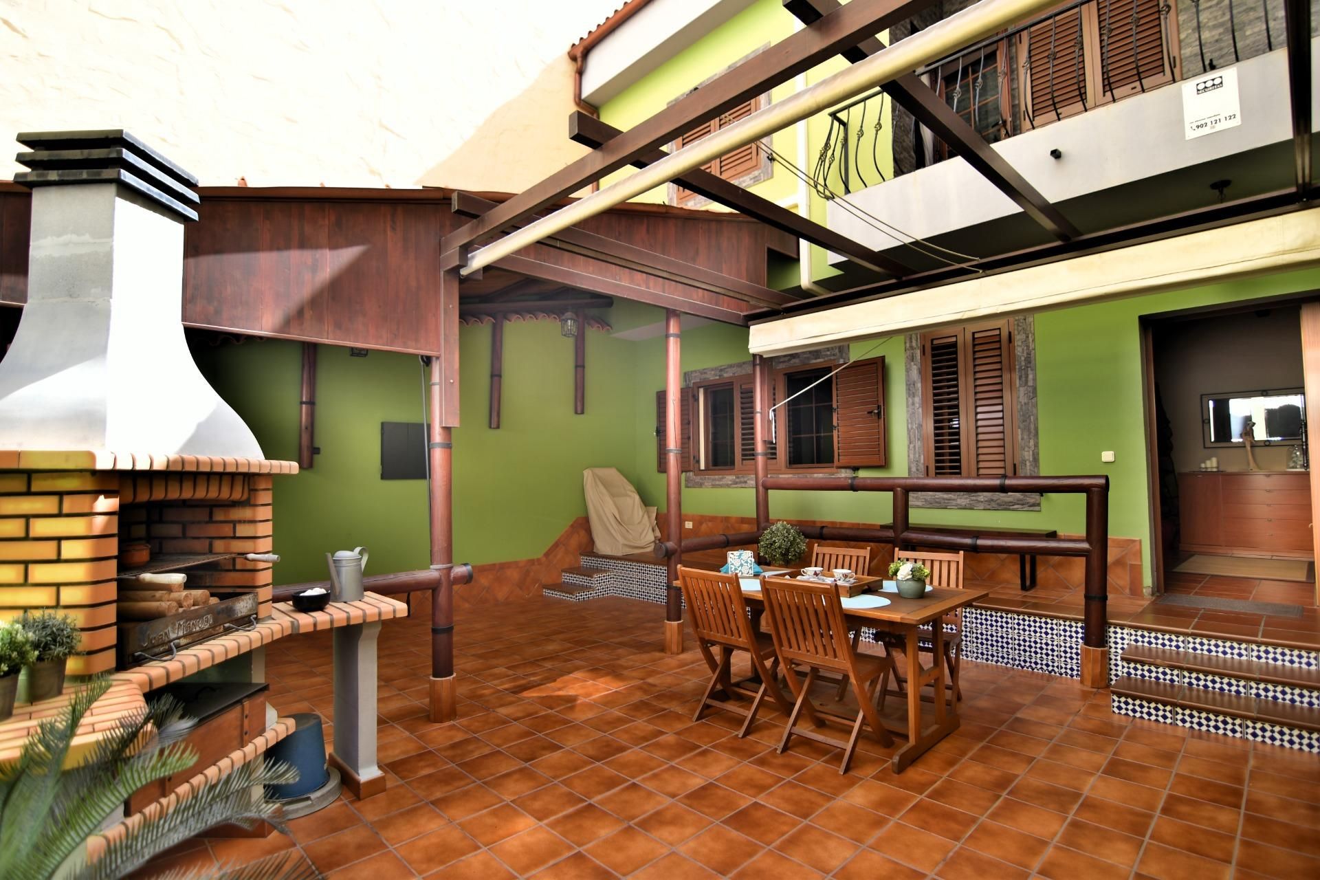 Terraza de Casa o chalet en venta en Santa Lucía de Tirajana con Aire acondicionado, Terraza y Trastero