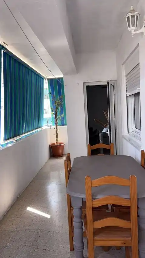 Terrasse von Wohnung zur Miete in Valencia mit Klimaanlage, Terrasse und Möbliert