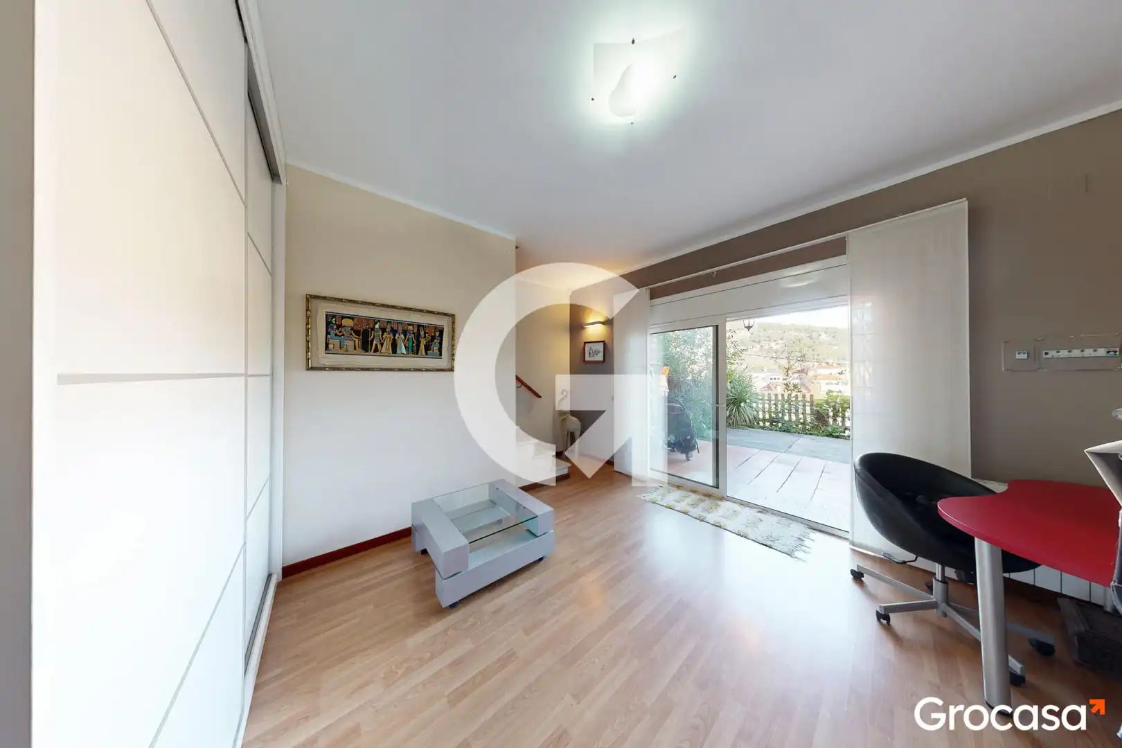 Sala de estar de Casa o chalet en venta en Vallirana con Aire acondicionado, Calefacción y Jardín privado
