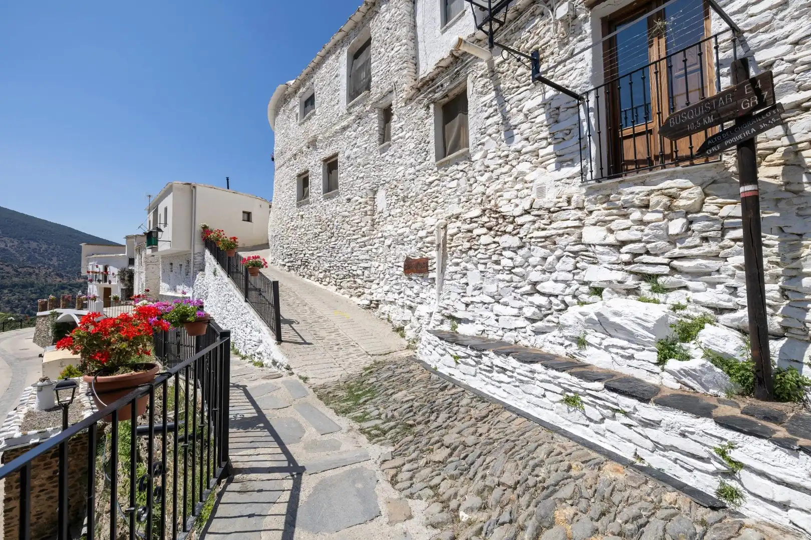 Vista exterior de Casa o chalet en venta en Trevélez con Amueblado