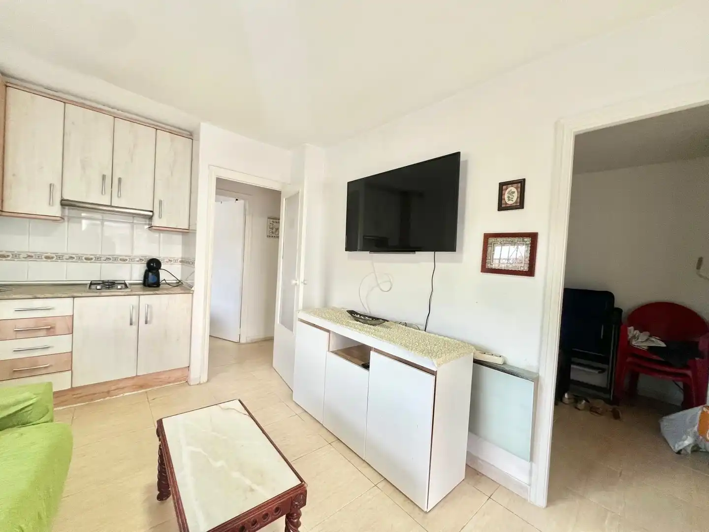Living room of Ground floor for rent in Torrevieja  with Heating, Terrace and Furnished