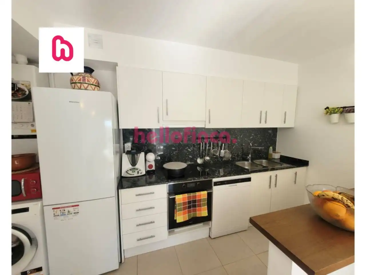 Cocina de Piso en venta en Les Masies de Voltregà con Calefacción, Jardín privado y Terraza