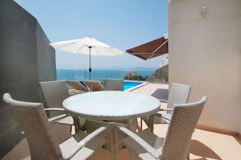 Terrace of Detached homes for sale in Cullera  with Air Conditioner, Heating and Private garden