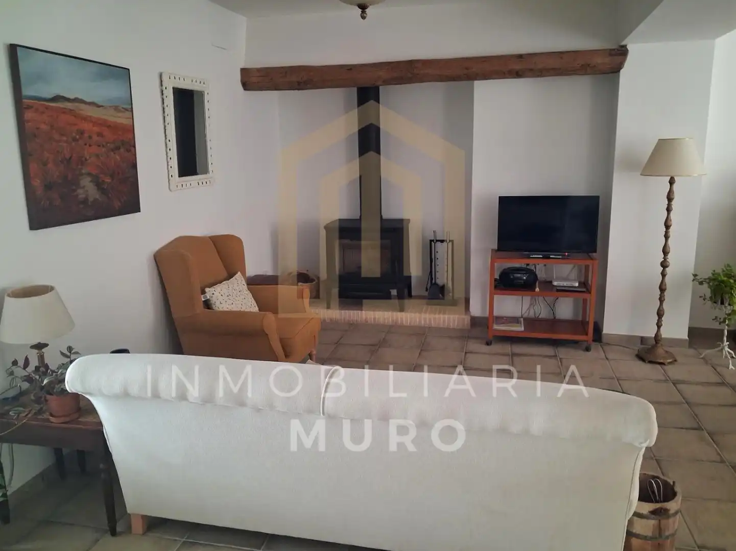 Sala de estar de Finca rústica en venta en Gaianes con Jardín privado, Terraza y Trastero