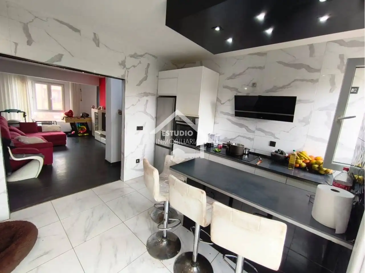 Cocina de Piso en venta en Fuenmayor con Calefacción, Terraza y Trastero