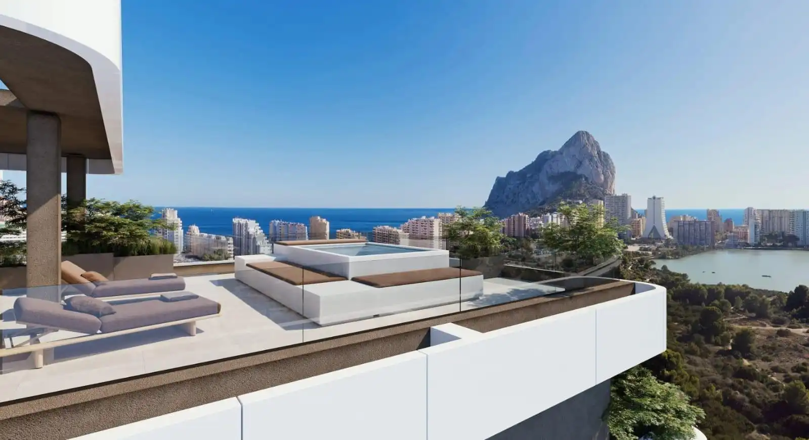 Attique avec piscine à vendre à Zona Levante - Playa Fossa