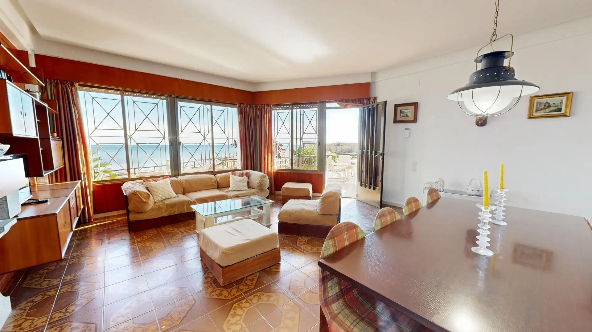 Living room of Houses for rent in Torrevieja  with Air Conditioner, Private garden and Terrace