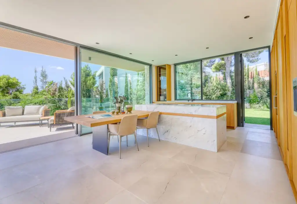 Kitchen of Houses for sale in Calvià  with Air Conditioner, Private garden and Parquet flooring