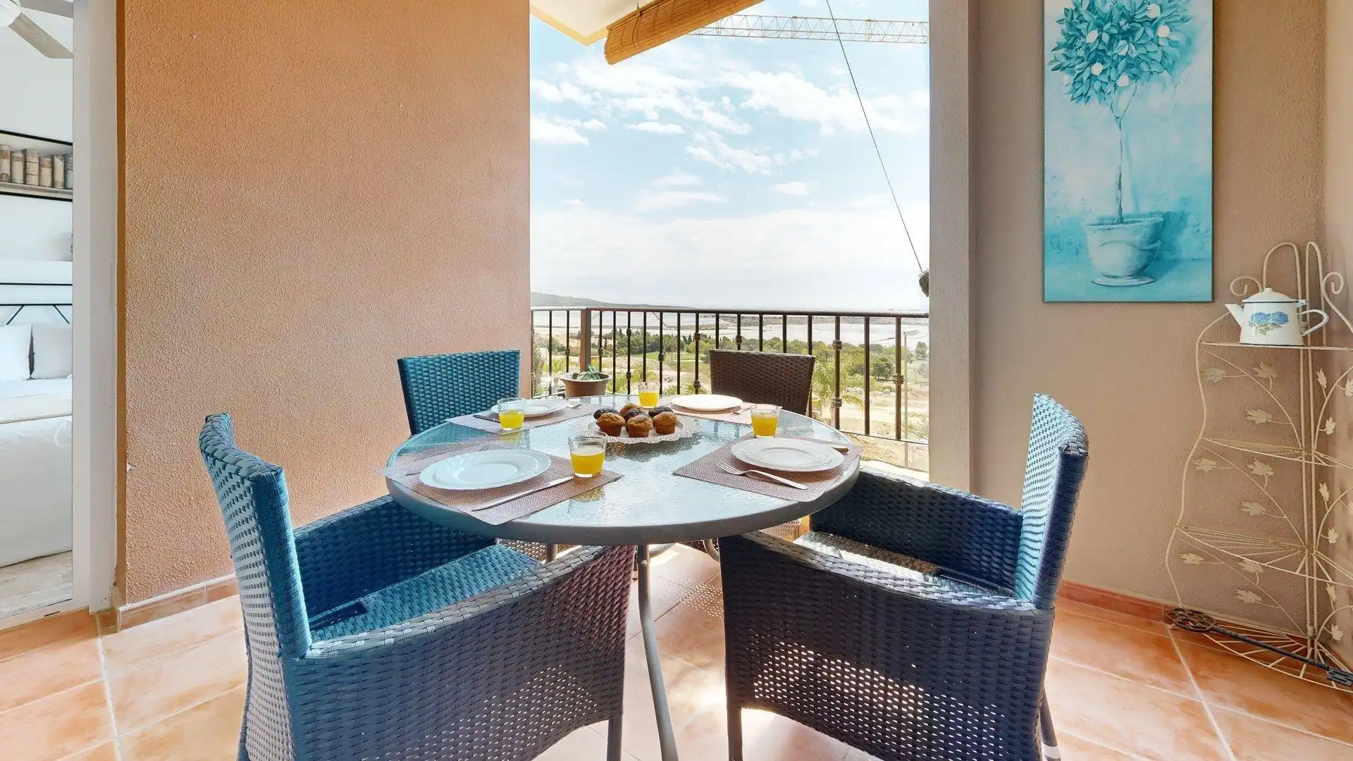 Terraza de Apartamento de alquiler en Mutxamel