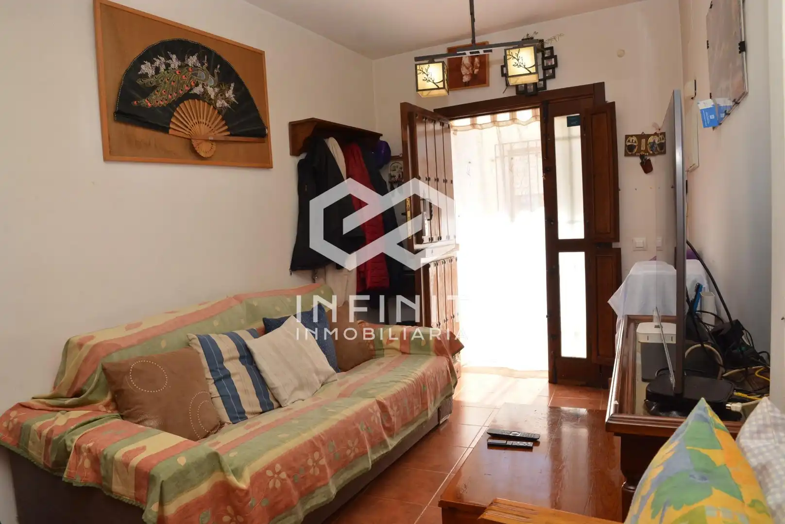 Living room of Houses for sale in Moratilla de los Meleros  with Private garden and Storage room