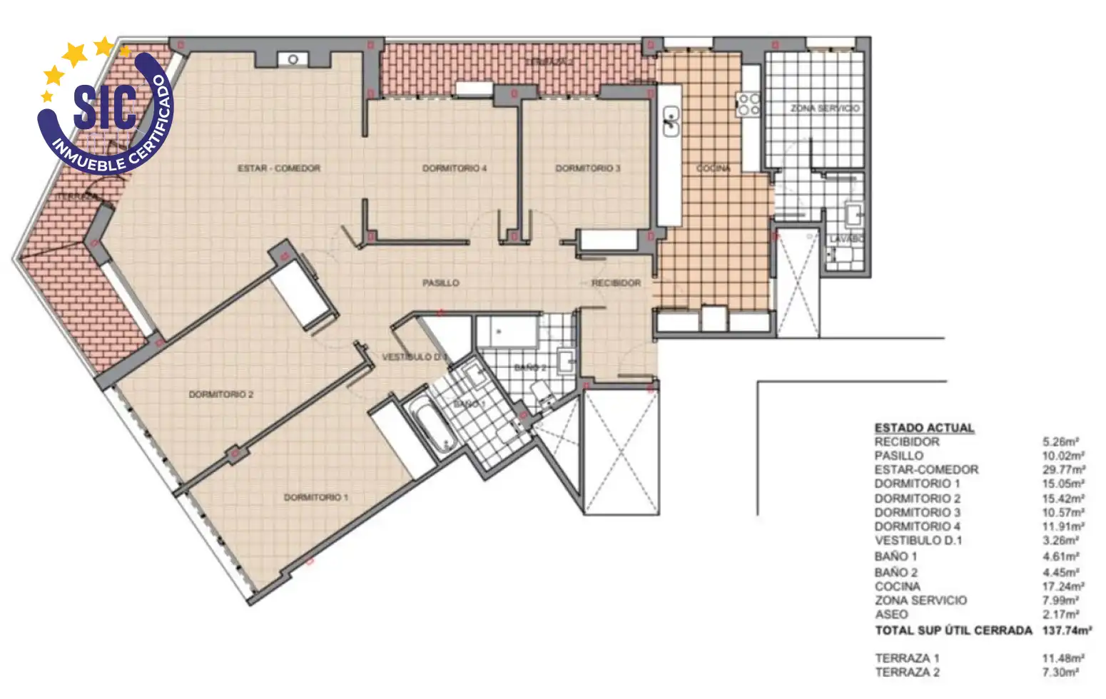 Piso con terraza en venta en Este, imagen 24