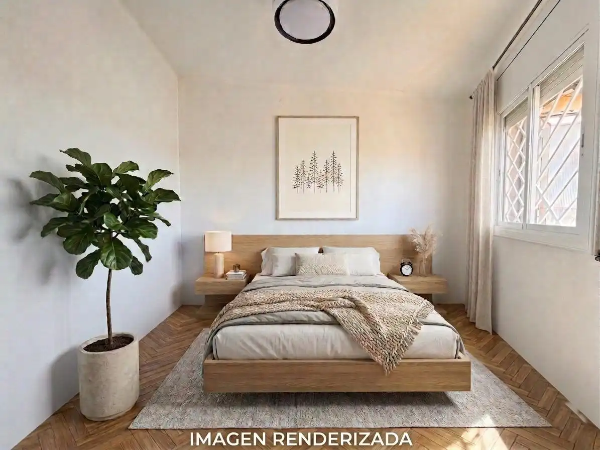 Bedroom of Attic for sale in Esplugues de Llobregat  with Air Conditioner and Terrace