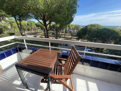 Exterior view of Flat for sale in Castell-Platja d'Aro  with Air Conditioner, Terrace and Balcony