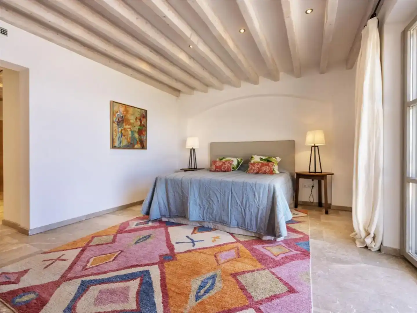 Dormitori de Pis en venda en Alcúdia amb Aire condicionat, Jardí privat i Parquet