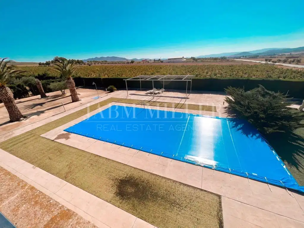 Piscina de Casa o xalet en venda en Yecla amb Aire condicionat, Calefacció i Jardí privat