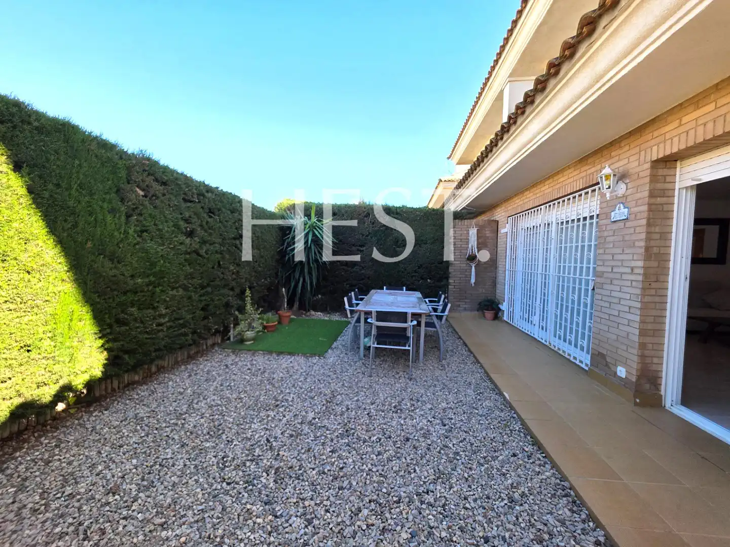 Garten von Einfamilien-Reihenhaus zum Verkauf in Cambrils mit Klimaanlage, Heizung und Privatgarten