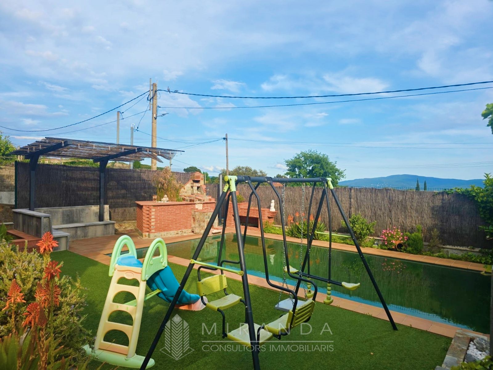 Garden of House or chalet for sale in Sant Pere de Vilamajor  with Air Conditioner, Heating and Private garden