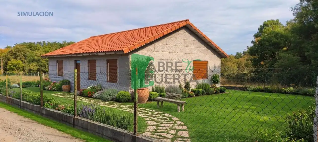 Villa mit Garten zum Verkauf in Paderne de Allariz