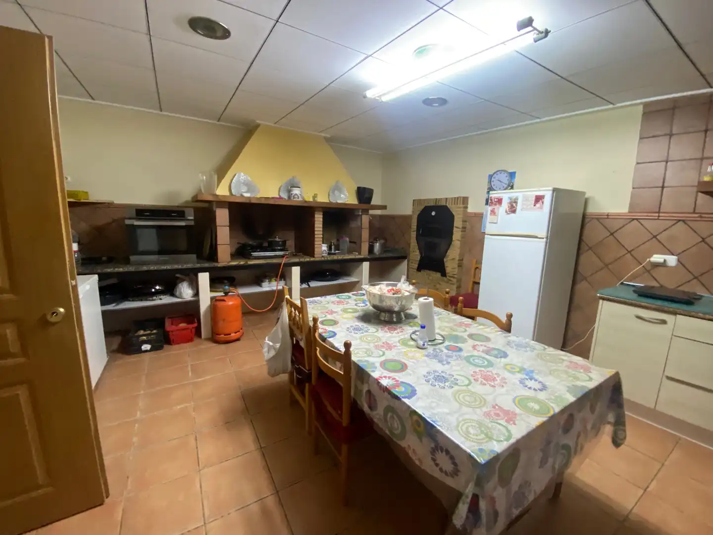 Cuina de Finca rústica en venda en Elche / Elx amb Jardí privat, Terrassa i Piscina