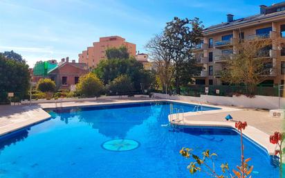 Swimming pool of Flat for sale in Benalmádena  with Air Conditioner, Terrace and Swimming Pool