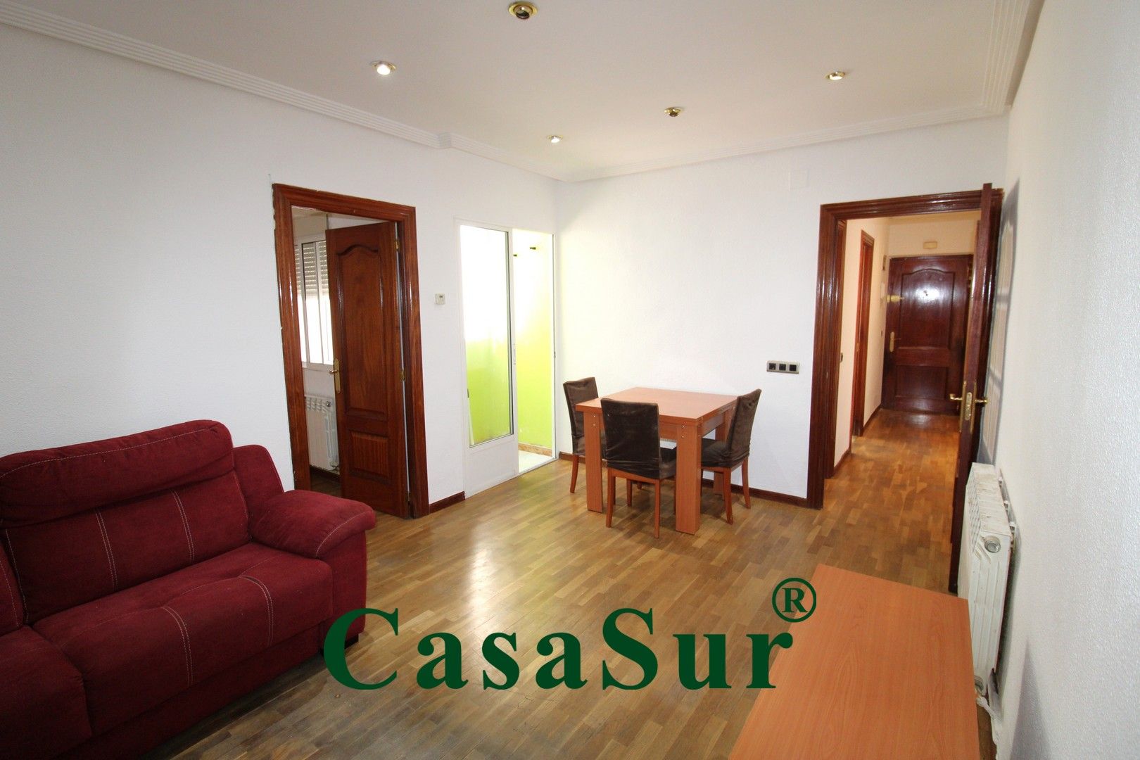 Vista exterior de Apartamento en venta en Valladolid Capital con Calefacción, Parquet y Terraza