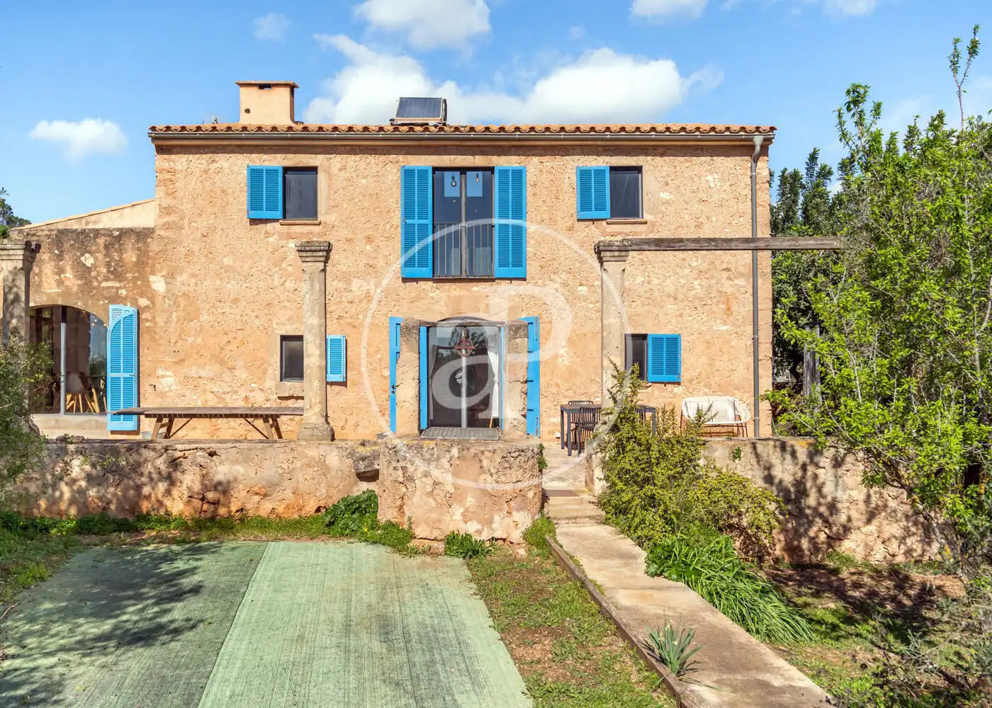 Vista exterior de Casa o xalet en venda en  Palma de Mallorca amb Aire condicionat, Calefacció i Jardí privat
