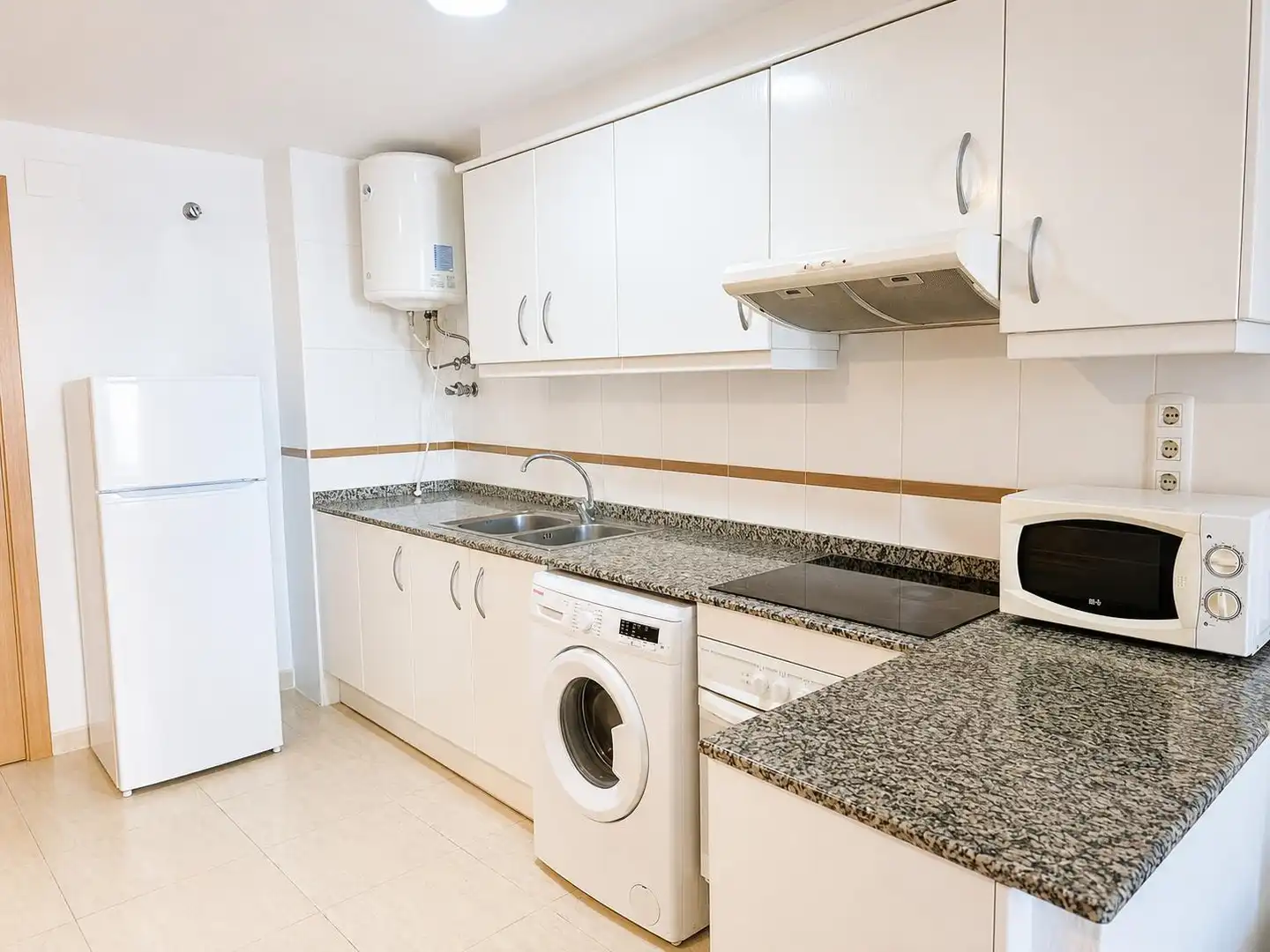 Küche von Wohnung zum Verkauf in Canet d'En Berenguer mit Klimaanlage, Terrasse und Möbliert
