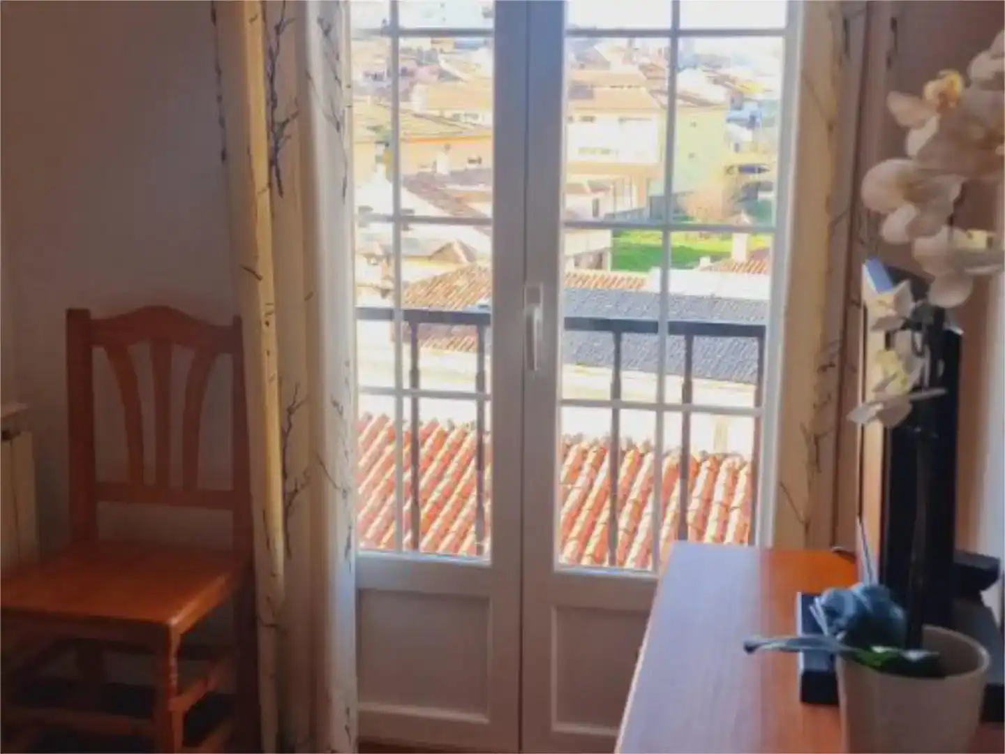 Terrasse von Wohnung zur Miete in Carboneras de Guadazaón mit Parkett, Abstellraum und Möbliert
