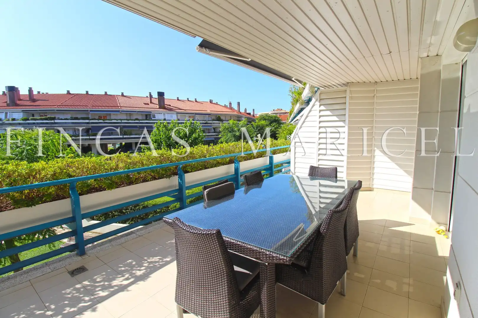 Terraza de Piso de alquiler en Sitges con Aire acondicionado, Calefacción y Terraza