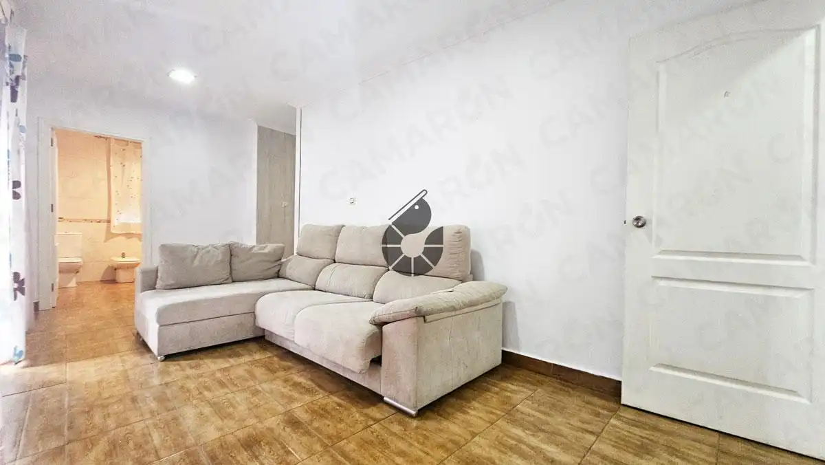 Sala de estar de Piso en venta en Coria del Río con Aire acondicionado y Terraza