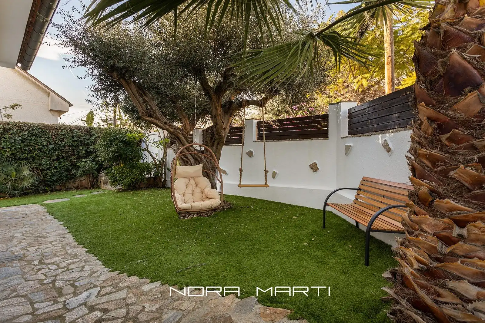Terraza de Casa o chalet en venta en Sant Just Desvern con Aire acondicionado, Calefacción y Jardín privado