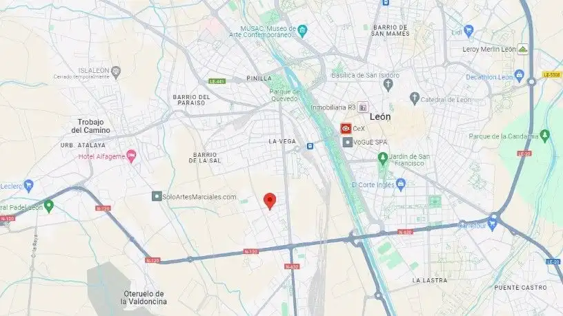 Exterior view of Industrial land for sale in León Capital 
