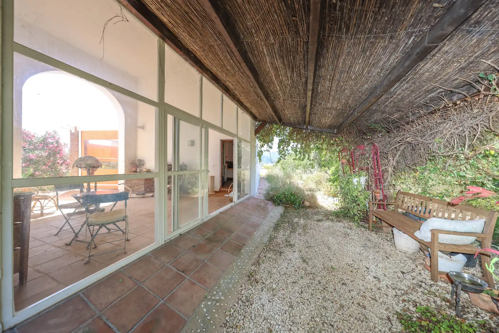 Jardí de Casa o xalet en venda en Monda amb Aire condicionat, Jardí privat i Piscina