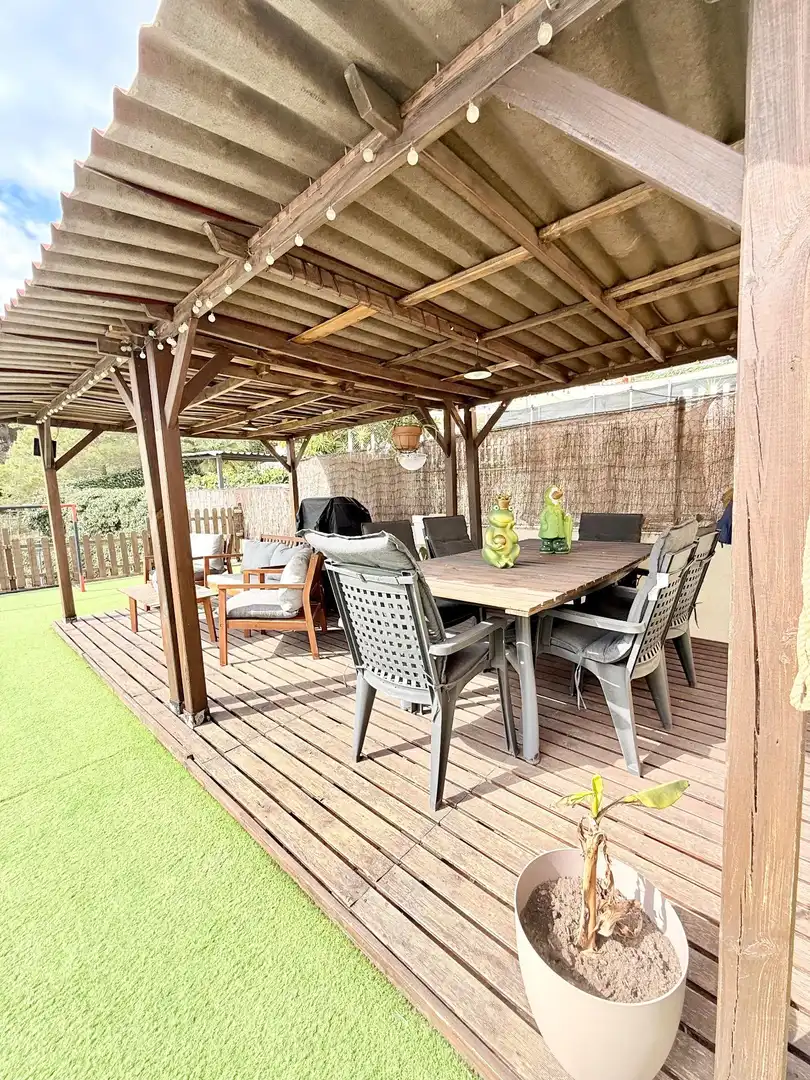 Terraza de Casa adosada en venta en Calafell con Calefacción, Jardín privado y Terraza