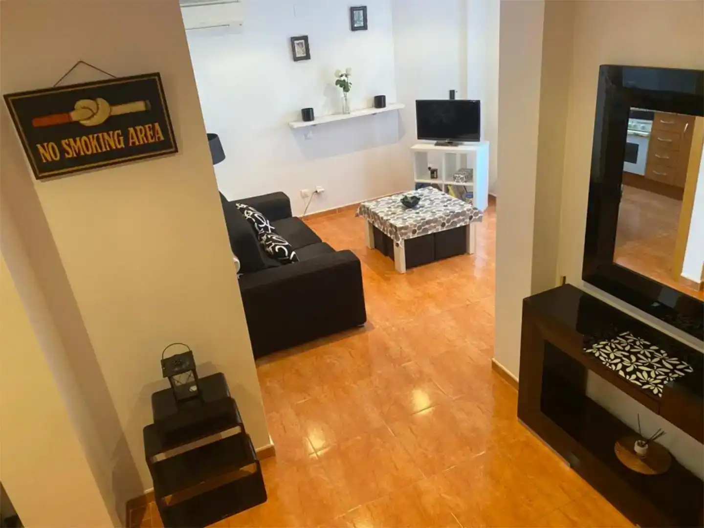 Sala de estar de Ático en venta en Serra con Aire acondicionado, Trastero y Amueblado