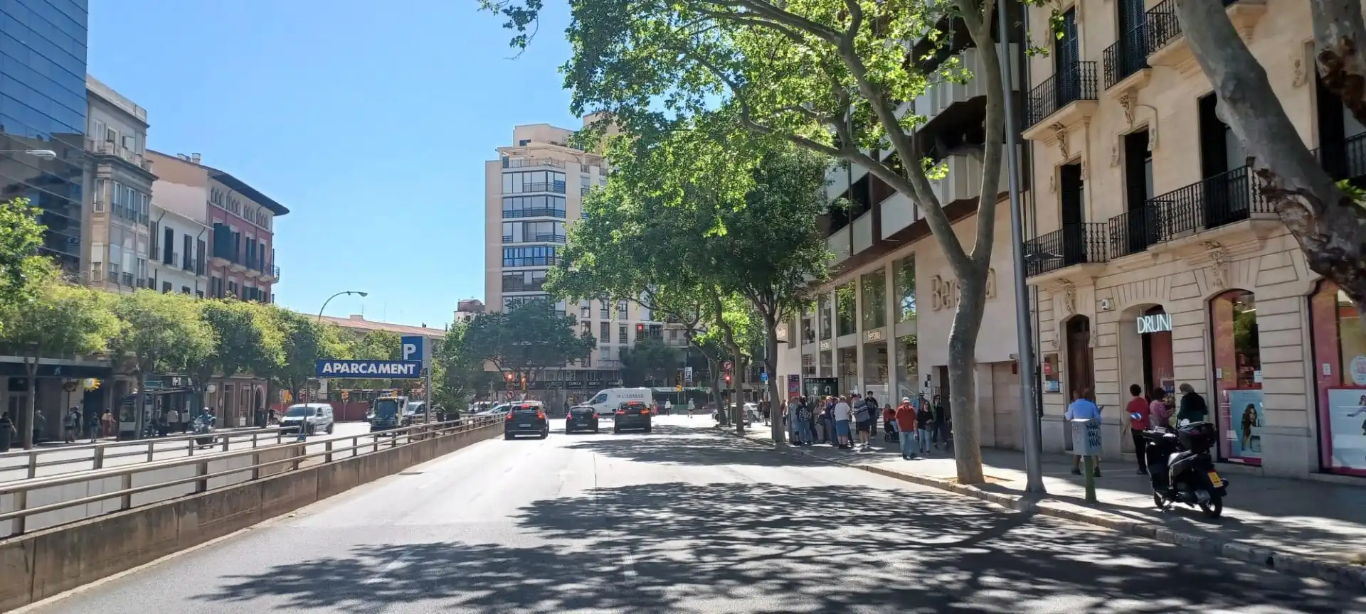 Vista exterior de Piso en venta en  Palma de Mallorca con Parquet
