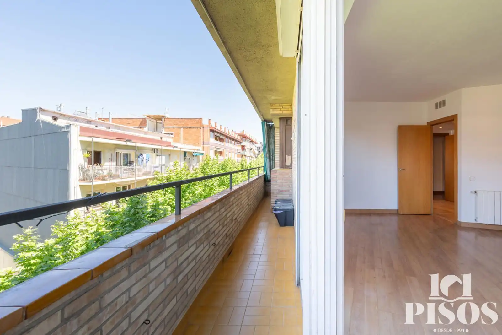 Terraza de Piso de alquiler en Sant Cugat del Vallès con Calefacción, Parquet y Terraza
