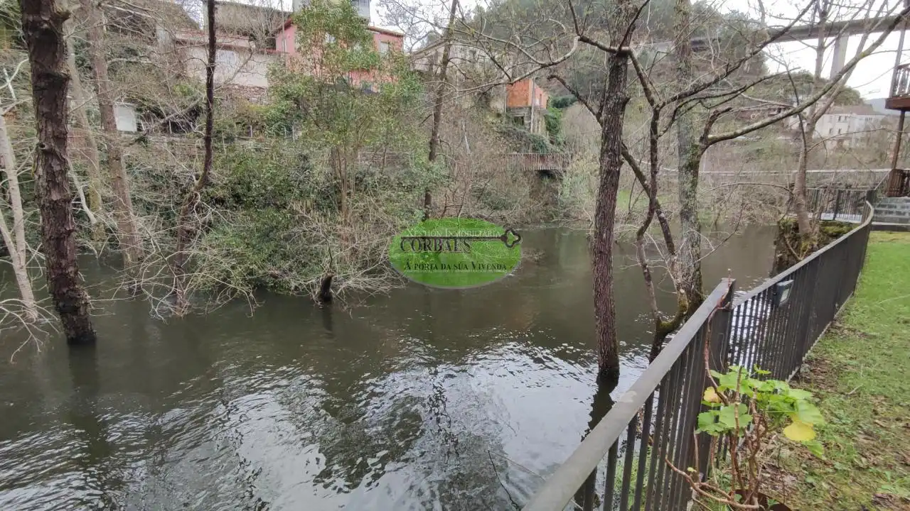 Vista exterior de Finca rústica en venta en A Peroxa  con Calefacción, Terraza y Amueblado