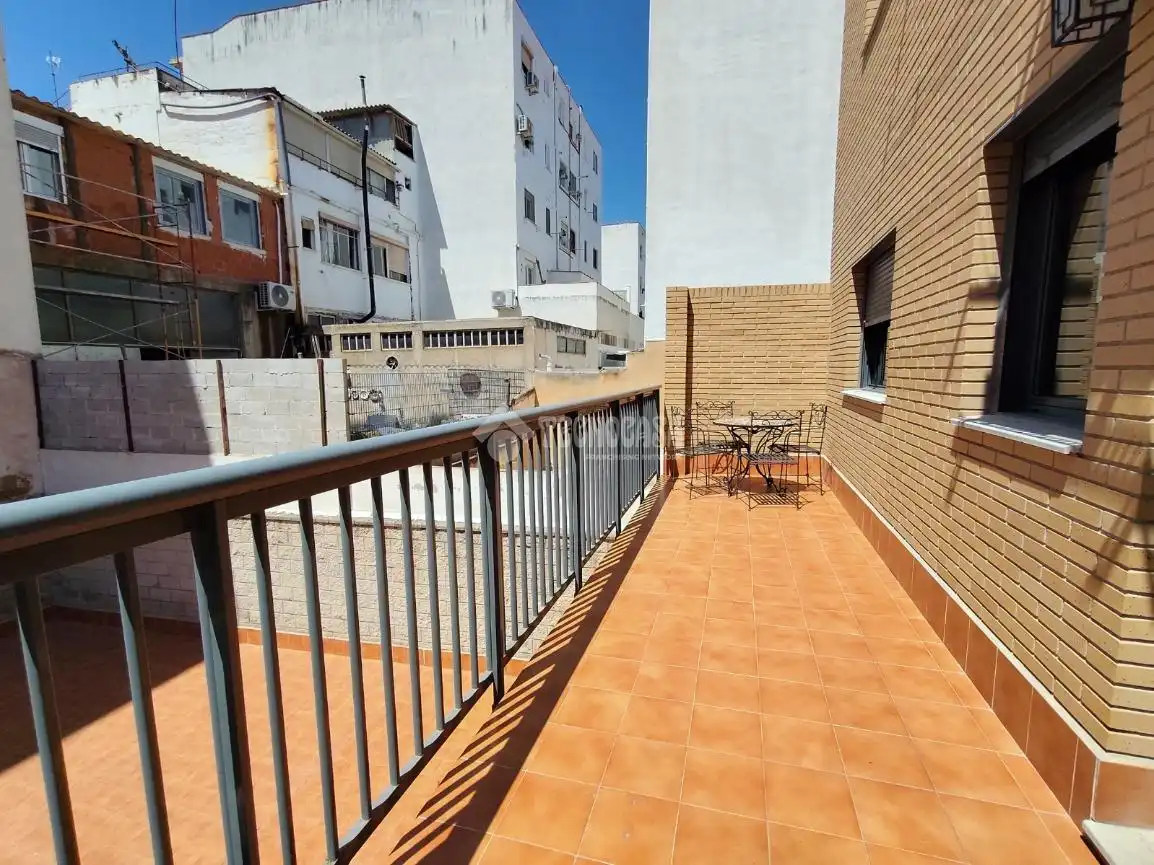 Terraza de Piso de alquiler en Zaragoza con Calefacción, Parquet y Terraza