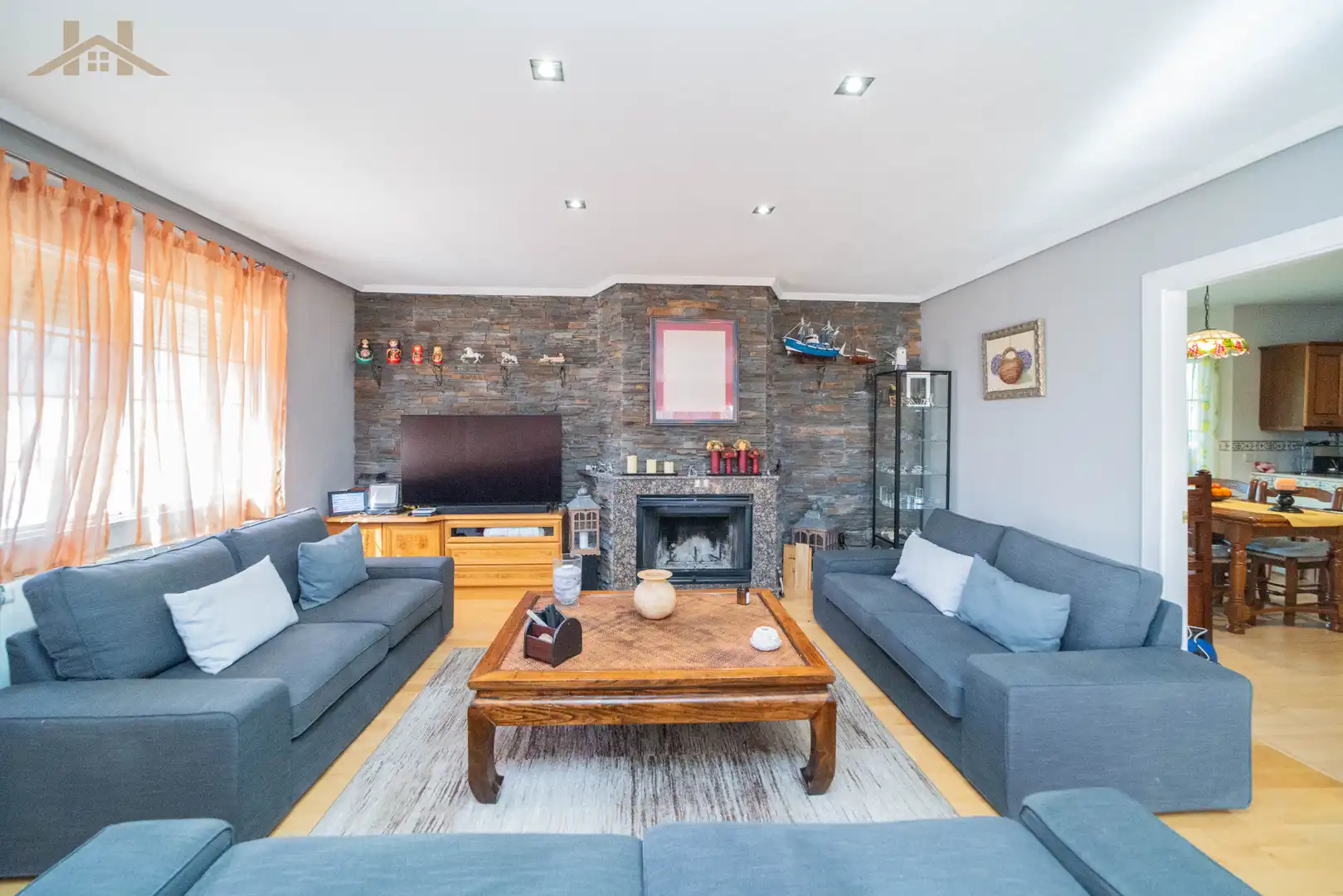 Sala de estar de Casa o chalet en venta en Brunete con Calefacción