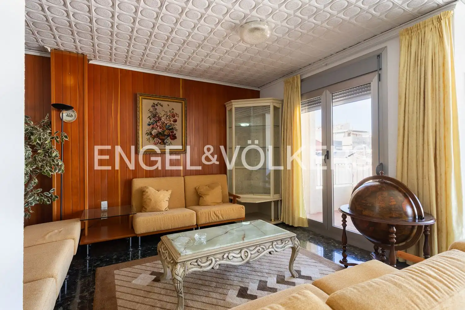 Sala de estar de Casa o chalet en venta en Alberic con Aire acondicionado, Calefacción y Terraza
