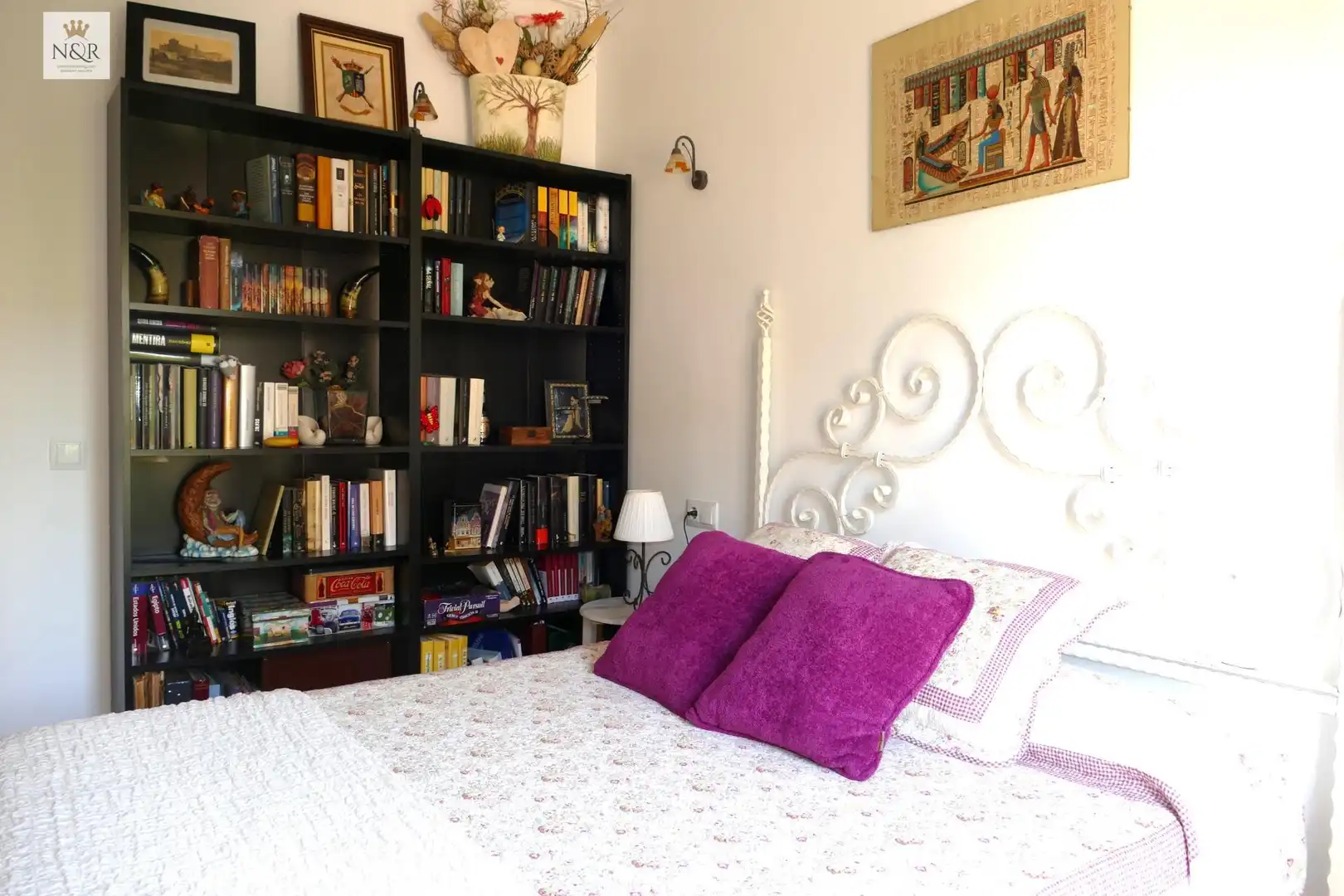 Bedroom of Flat for sale in Alaró  with Air Conditioner, Parquet flooring and Furnished