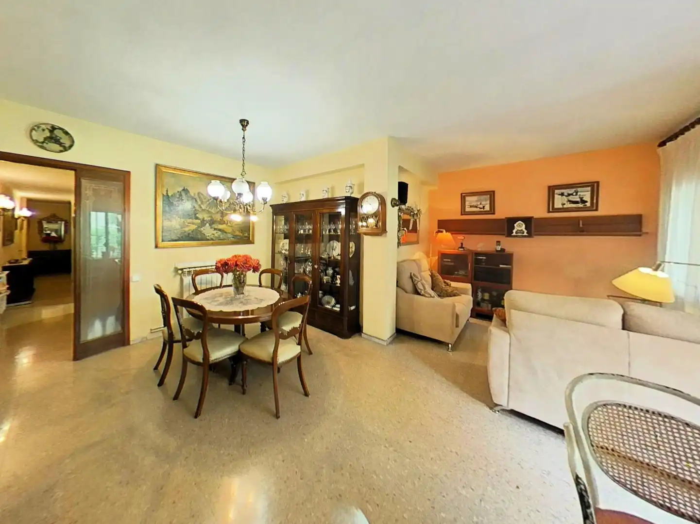 Dining room of Flat for sale in Sabadell  with Air Conditioner, Heating and Terrace