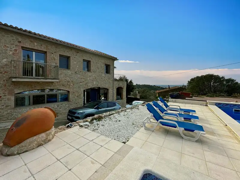 Exterior view of Houses for sale in Vilajuïga  with Air Conditioner, Heating and Terrace